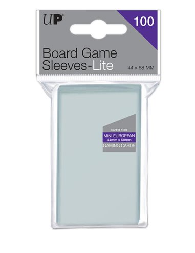 SLEEVES Lite Mini European Board Games 44mm x 68mm (100 Stuks)