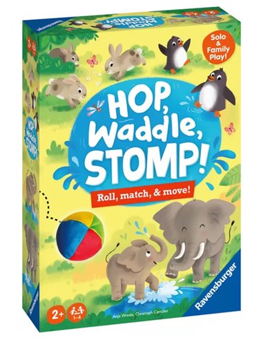 Hop, waddle, Stomp