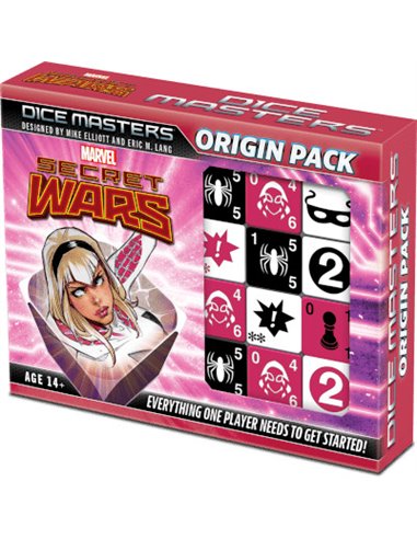 Marvel DiceMasters Secret Wars  Origins Pack "Spidergwen"
