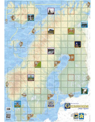 Carcassonne maps - Nordics