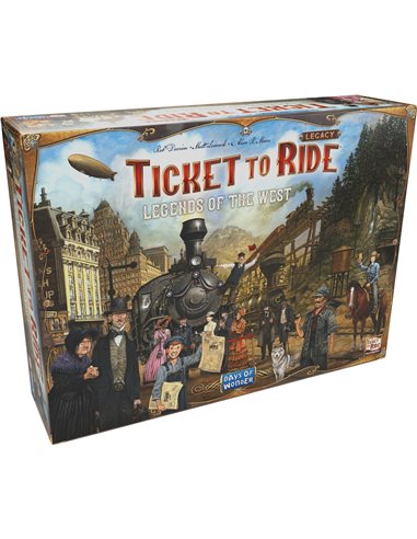 Ticket to Ride Legacy Legends of the West