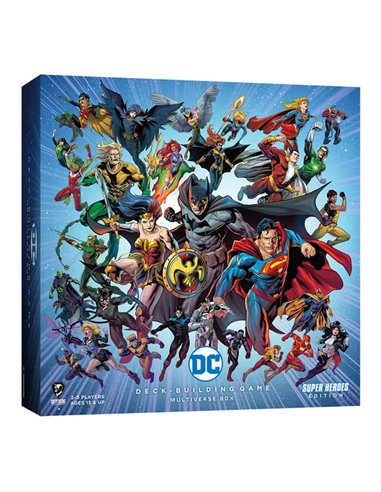 DC Deck-Building Game: Multiverse Box ‐ Super Heroes edition