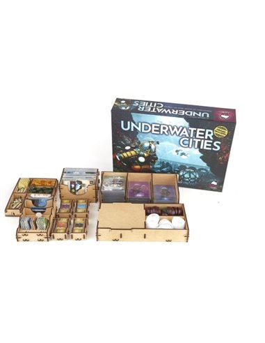 e-Raptor Insert: Underwater Cities + Expansion Organizer