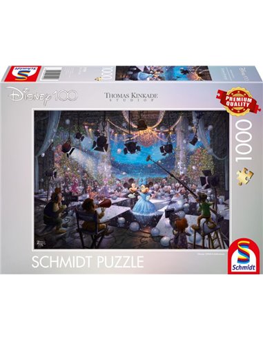 Puzzle: Disney, 100 Jahre Sonderedition 1, Limited Edition (1000 Teile)