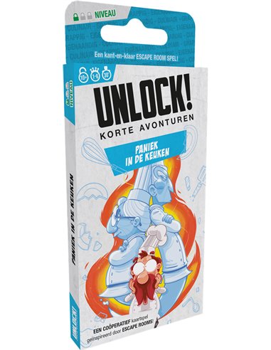 Unlock! Korte Avonturen 1: Paniek in de Keuken