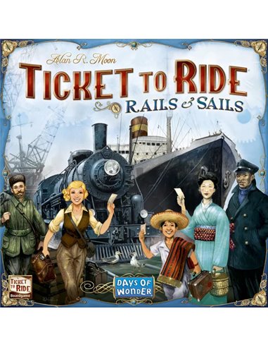 Ticket to Ride: Rails & sails (EN)