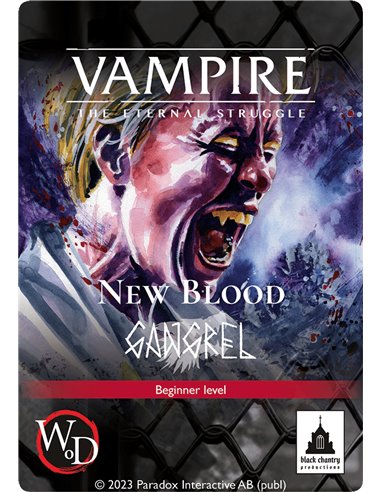 Vampire Eternal Struggle New Blood Gangrel 