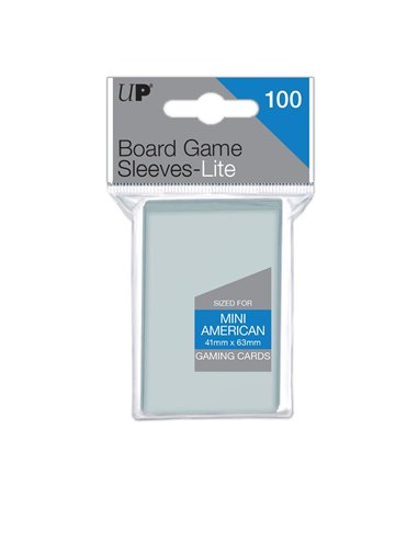 SLEEVES Lite Mini American Board Games 41x63 100ct