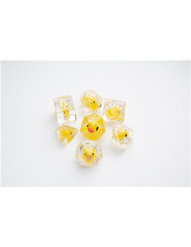 DICE Embraced Rubber Duck RPG Dice Set