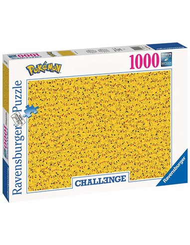 Puzzle: Challenge Pikachu (1000 pieces)