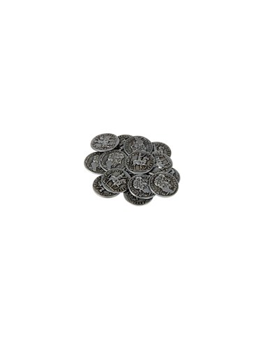 The Broken Token: Roman Themed Gaming Coins - Small 20mm (15-Pack)