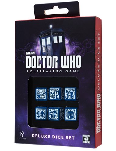 Dr Who RPG Deluxe Dice  Set 