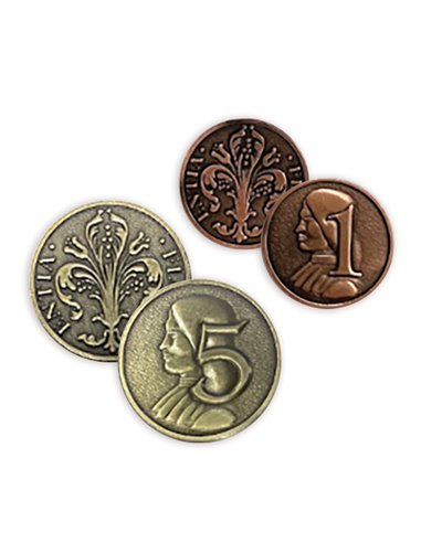 Lorenzo Il Magnifico - Metal Coins