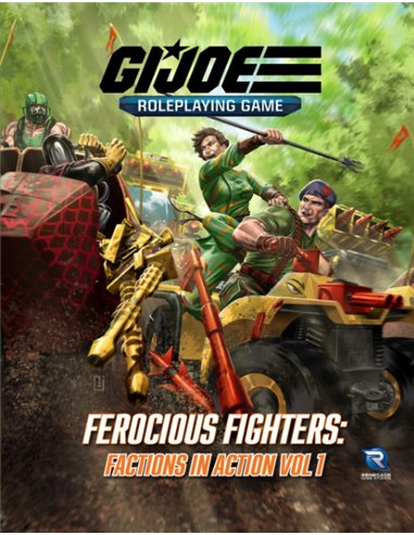 G.I.  Joe RPG Ferocious Fighters Factions in Action Vol.  1 HS-Code: 49019900
