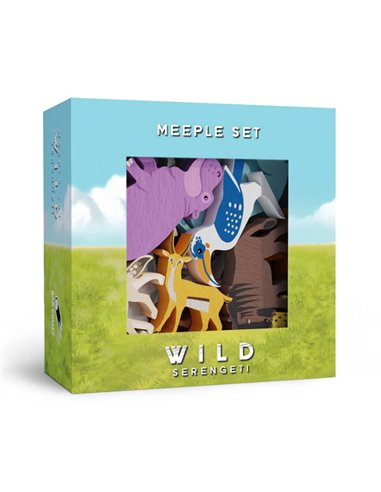 Wild Serengeti Extra Meeple Set 