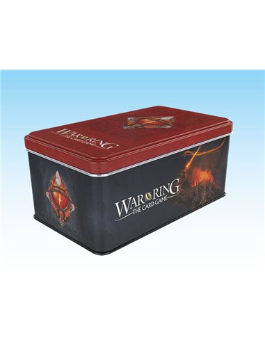 War of the  Ring Card  Game Shadow Card Box  and Sleeves Balrog Version