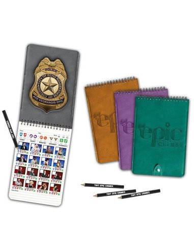 Tiny Epic Crimes 4 Pack Detective Notebooks HS-Code: 49019900