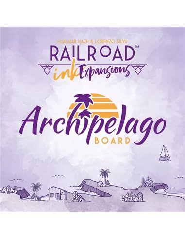 Railroad Ink: Archipelago Boards Set