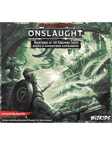 Dungeons & Dragons Onslaught: Nightmare of the  Frogmire Coven Maps & Monsters Expansion