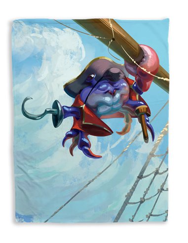 Everdell Cozy  Critters Blanket Everdell Bonnie Pirate 
