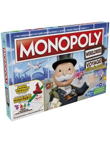 Monopoly Wereldreis (NL/FR)