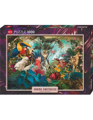Puzzel Birdiversity Fauna Fantasy (1000)
