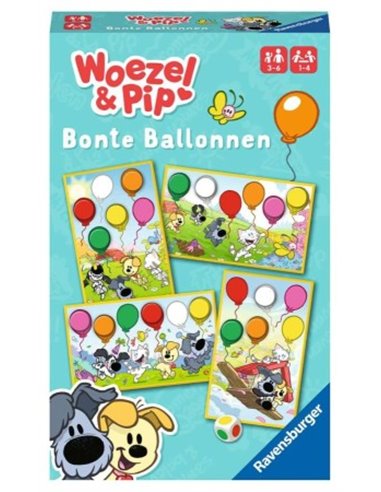 Woezel & Pip Bonte ballonnen