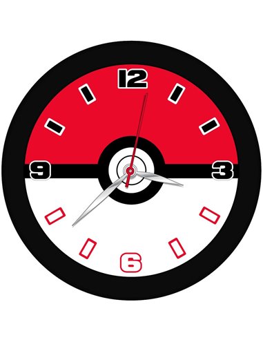 Wall Clock Pokemon: Pokeball