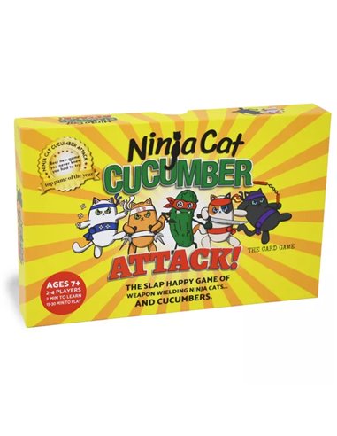 Ninja Cat Cucumber Attack!