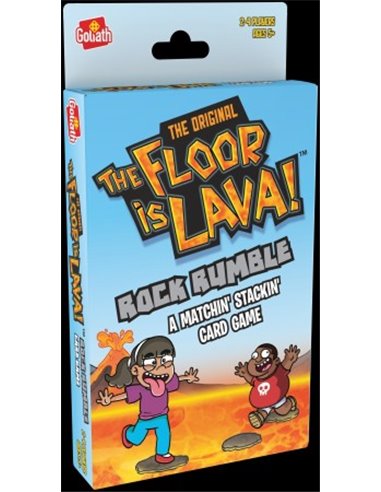 The Floor is Lava- Lava Rush Card Game