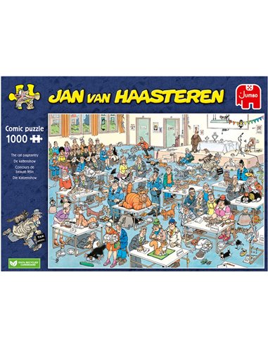 De Kattenshow - Jan van Haasteren (1000)