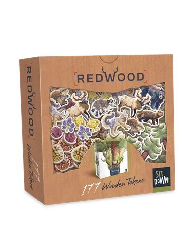 Redwood: 178 wooden tokens (basic game)