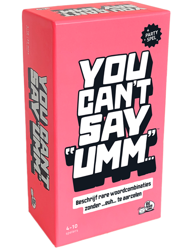 You Can't Say Umm (NL)