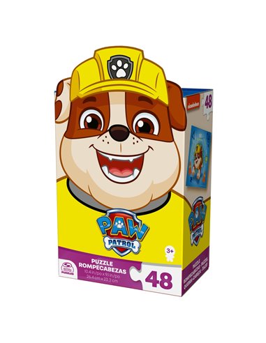 PAW Patrol - Puzzle in Box - Assortment (Chase, Skye, Rubble) (48)