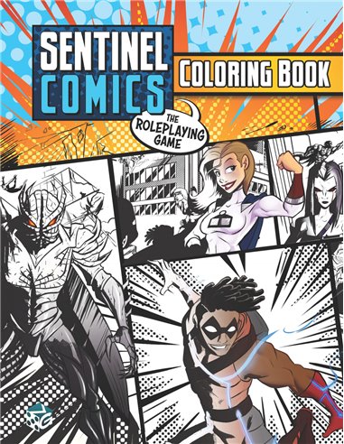 Sentinel Comics Coloring Book