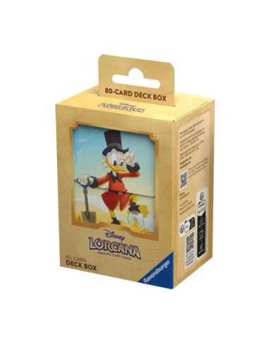 Disney Lorcana - Into the Inklands 80 Card Deckbox: Scrooge McDuck