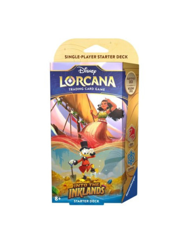 Disney Lorcana - Into the Inklands Starter Deck: Moana & Scrooge McDuck (inclusief booster)