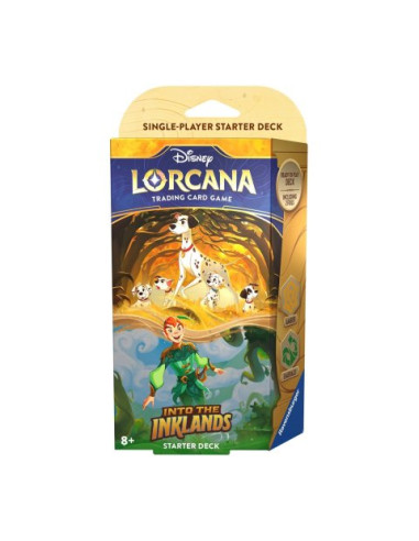 Disney Lorcana - Into the Inklands Starter Deck: Pongo & Peter Pan (inclusief booster)