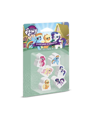 My Little Pony: Adventures in Equestria Deck-Building Game – Meeple Pack 1