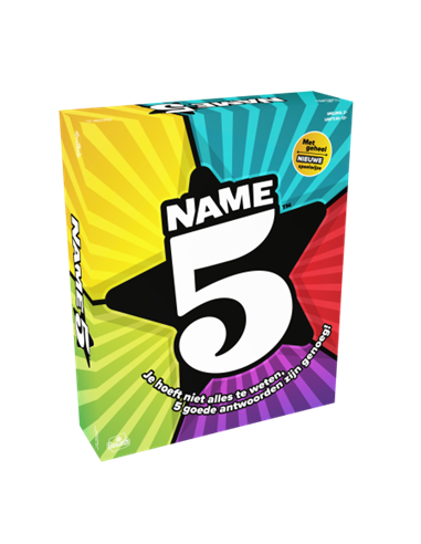 Name 5 Boardgame (Refresh)