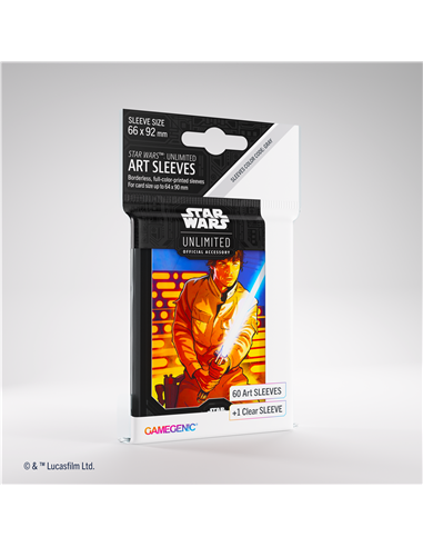 Star Wars Unlimited Art Sleeves - Luke Skywalker