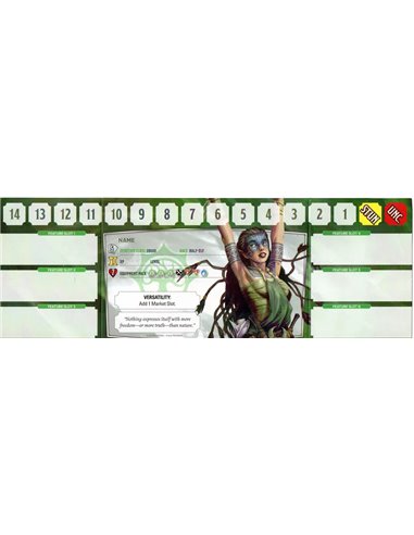 Dragonfire: Druid Half-Elf Promo Card