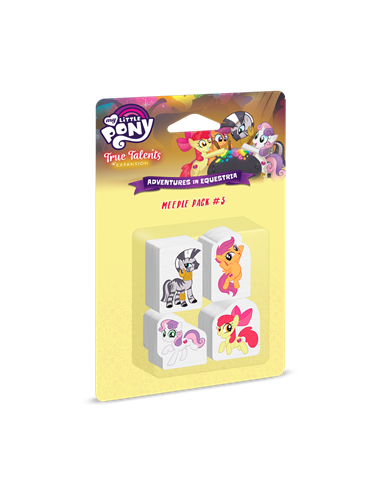 My Little Pony: Adventures in Equestria Deck-Building Game -True Talents Meeple Pack 3