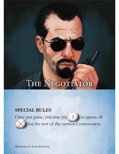 Hostage Negotiator: Negotiator Cards – Series 1