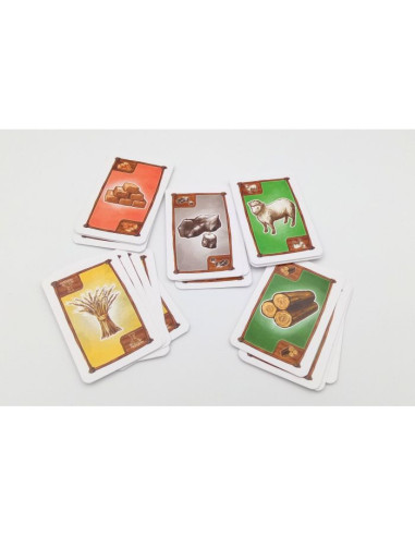 Cardset Goods Catan 3-4 players alternative artwork